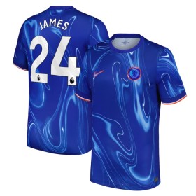 Jalkapallo Pelipaidat/Peliasut Chelsea James 24 Kotipelipaita 2024-25